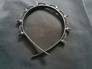 Stylish Black Headband with Claws