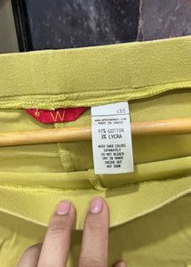 Elegant Embroidered Lime Green Kurta