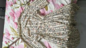 Stylish Printed Midi Dress