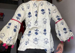 Bell Sleeves Cute Top