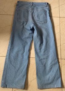 Light Wash Wide Leg Jeans