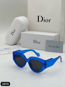 Blue Dior Style Sunglasses