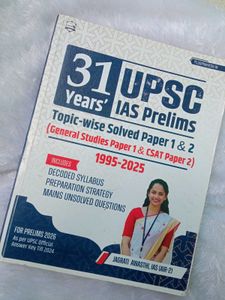 31 Years UPSC IAS Prelims Solved Papers