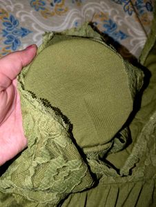 Olive Lace Babydoll