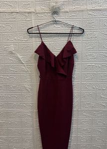 🇬🇧 New look imported Ruffled Midi Dress