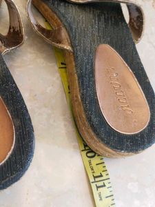 Embellished Flats 1" heels 10" length