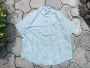 Chaps Short Sleeve Plaid Shirt