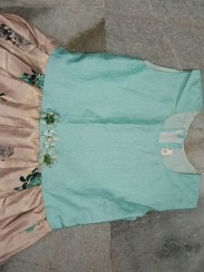 Beautiful Floral Print Gown