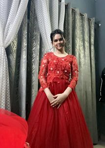Cherry Red Gown
