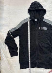 Puma Black &amp; Grey Track Jacket