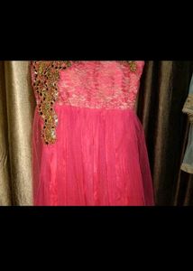 Stunning Pink Ethnic Gown