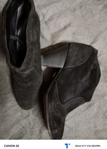 Velvet Black Boots