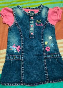 Girl Baby Denim Frock