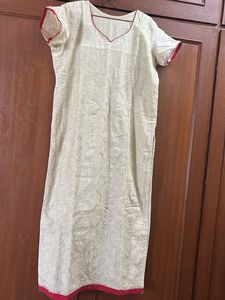 Elegant Beige Kurta for Women