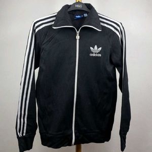 Adidas unisex Track Jacket - Classic Black &amp; White