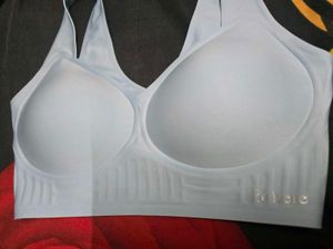 Seamless Bra - pastel blue