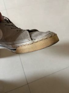 Nike Grey Suede Sneakers