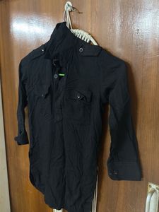 Black pathani Kurta