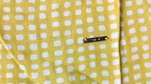 YELLOW CHECKERED TUNIC TOP