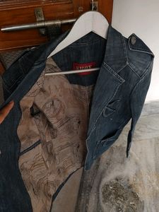 Denim Blazer Very Smart Look Size 38" Nevy Blue Co