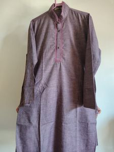 Men's Purple Kurta size L