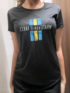 Casual black round-neck Unisex t-shirt