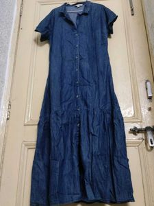 Denim Maxi Dress