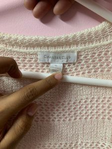 Cream Knit Cardigan