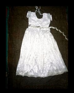 Sparkly White Party Dress
