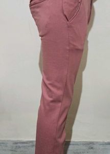 Men's Premium Mauve Pink Chinos / Slim Fit Trouser