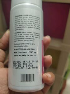 Ethiglo Plus Foaming Face Wash