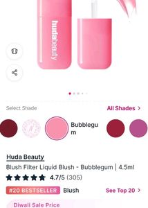 Huda Beauty Blush Filter Liquid Blus