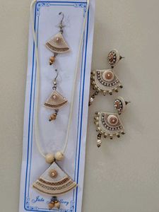 Jute Handmade Boho Jewelry Set