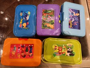 Kids' Lunch Boxes (Set of 5)