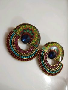 Bohemian Fan Earrings