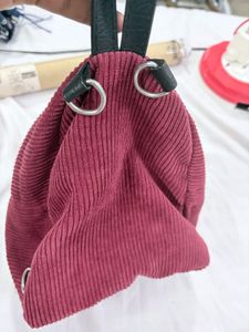 Corduroy Mini Backpack
