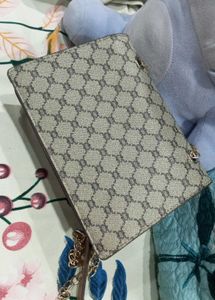 Designer Inspired Chain Shoulder Bag
