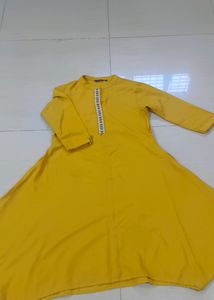 Mustard Kurti