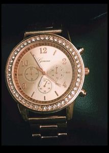 Geneva Rose Gold &amp; Silver Women's Watches