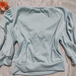 soft &amp; cutecore pastel bow top.