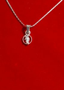 Real silver mini hanumana pendent new design