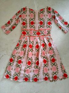 Floral Kurti Pant Set