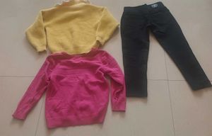 Girls Sweater and Pants Set