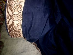 Elegant Navy Blue Ethnic Skirt