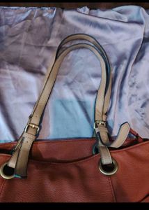 Chic Brown Tote Handbag