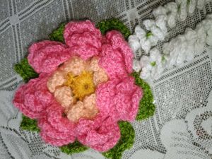 handmade Floral Hair Accessory