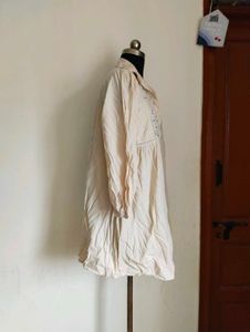 Vintage Eyelet Shirt Dress