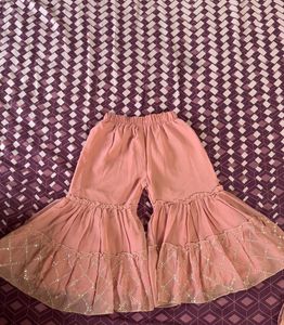 Girls' Embroidered Ethnic Style Top