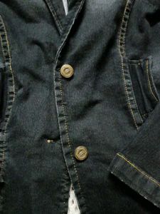 Black denim Jacket