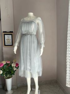 Blue Tulle Party Dress No discount ❌